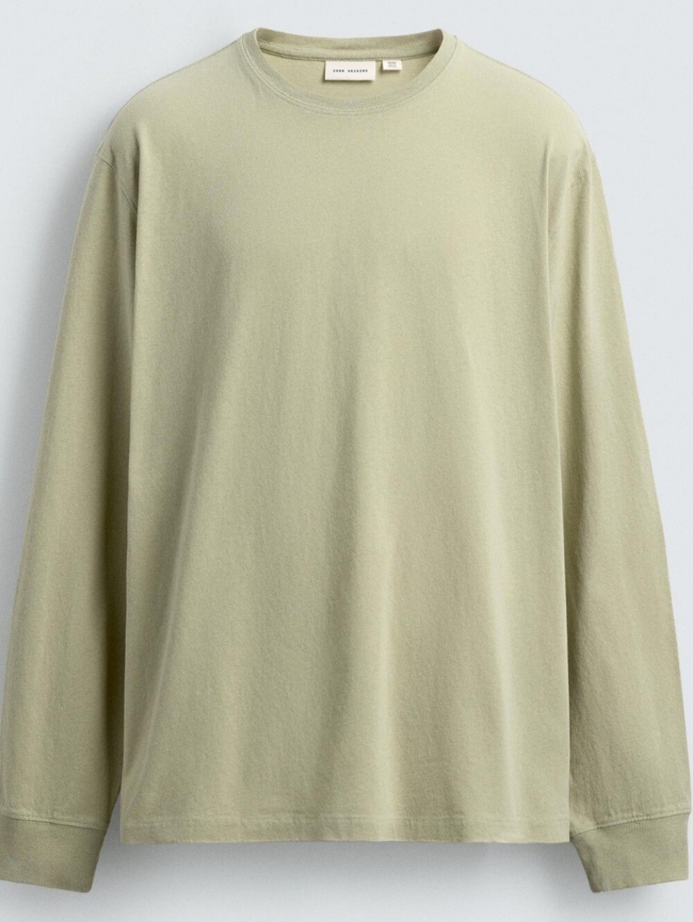 Zara Light Olive Mockneck Pullover